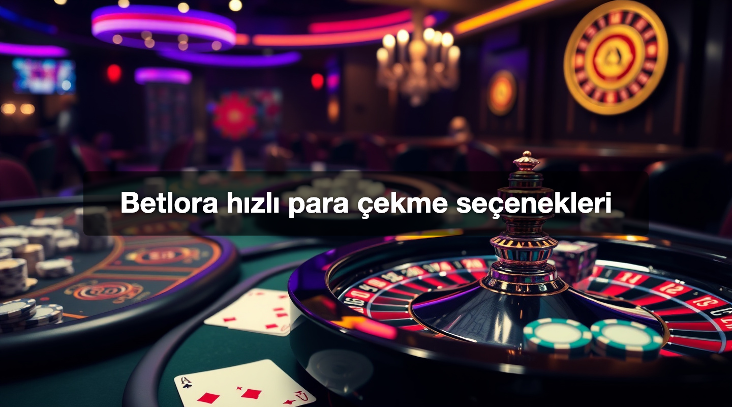 Betlora hızlı para çekme seçenekleri