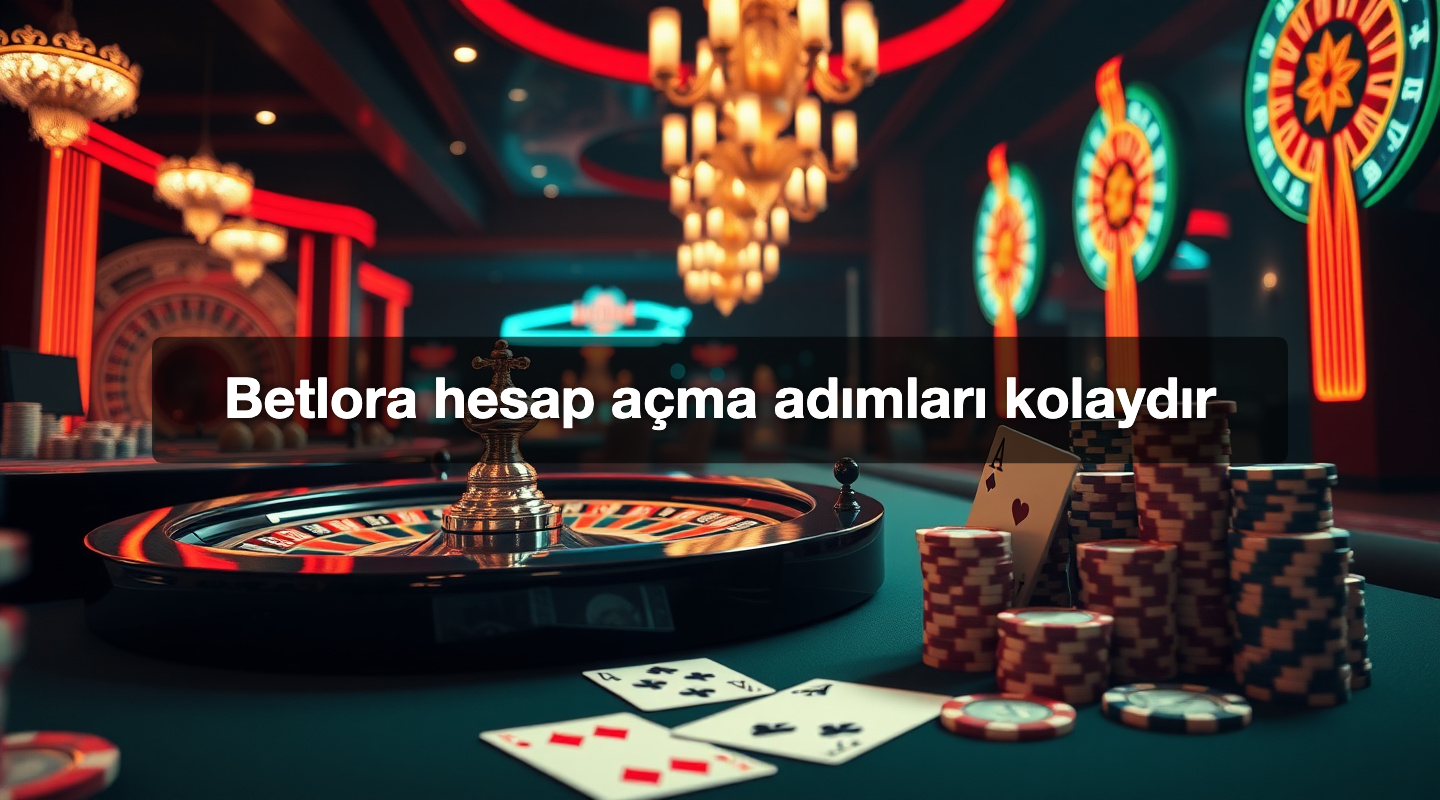 Betlora hesap açma adımları kolaydır