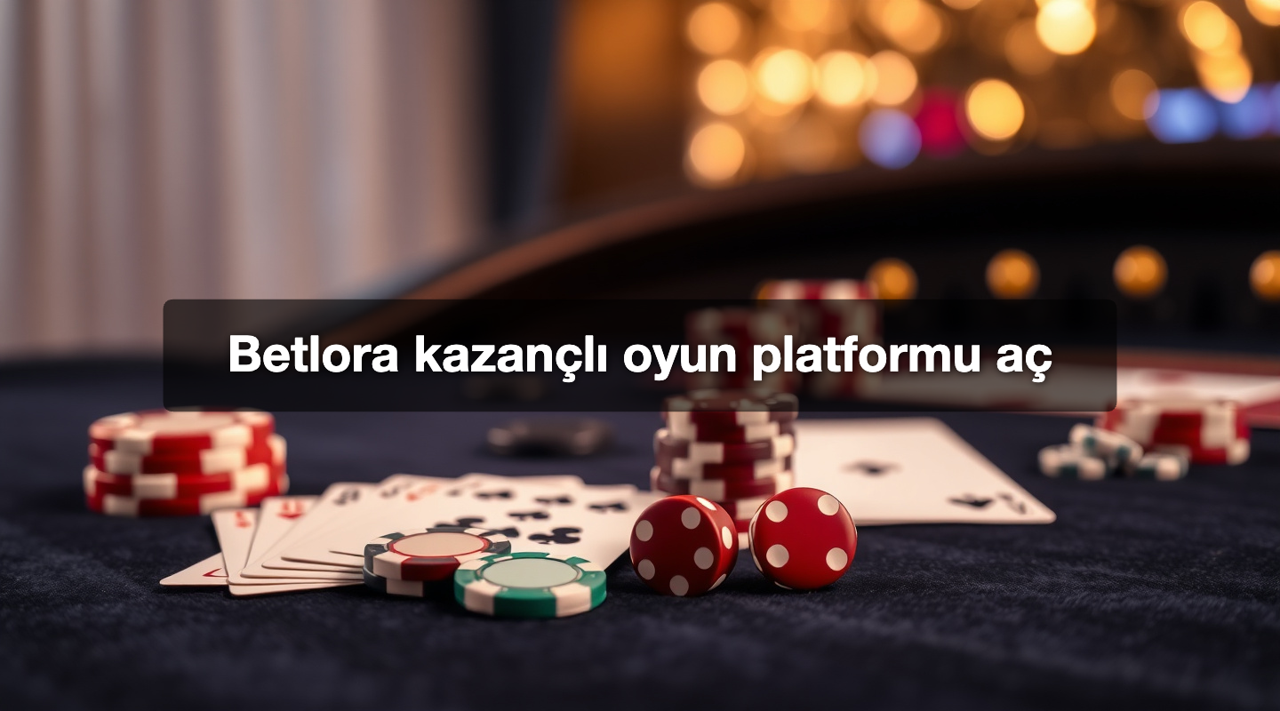 Betlora kazançlı oyun platformu aç