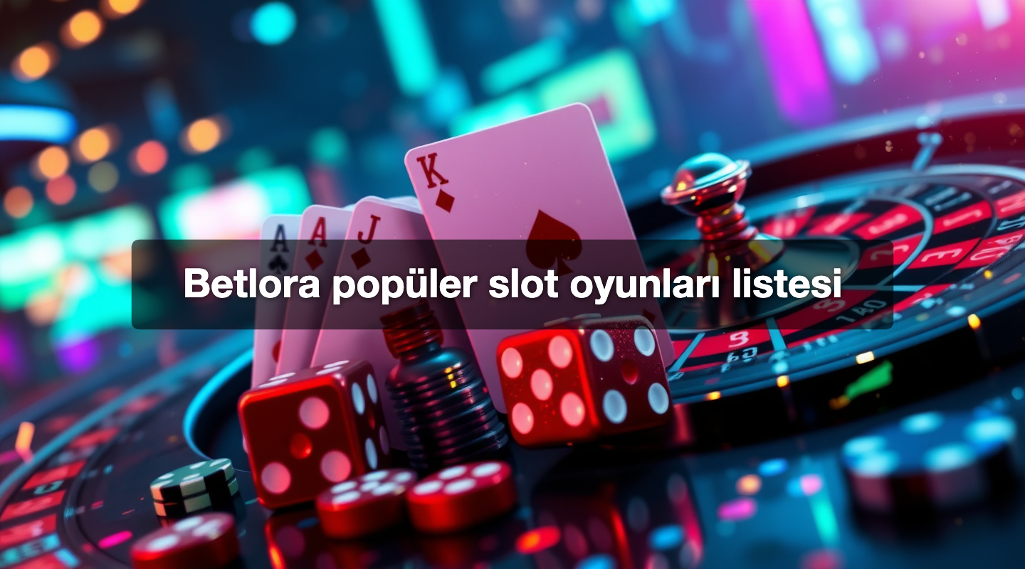Betlora popüler slot oyunları listesi